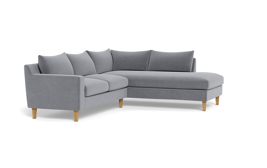Sloan 3-Seat  Bumper Sectional - Image 2