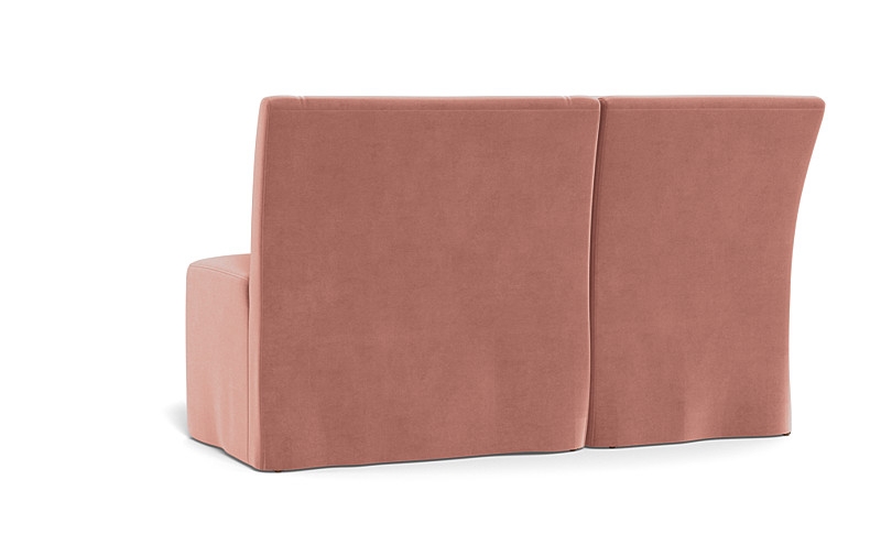 Dorian Slipcovered Petite Left Banquette - Image 1