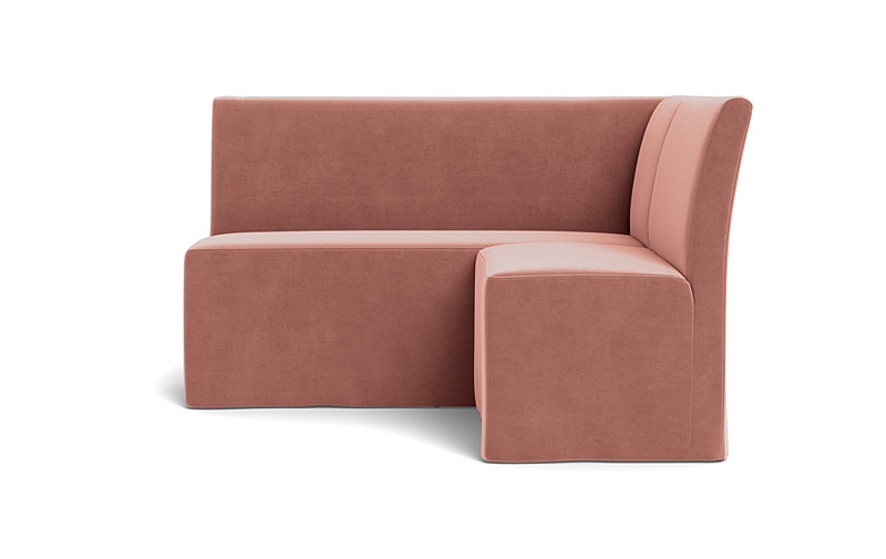 Dorian Slipcovered Petite Left Banquette - Image 4