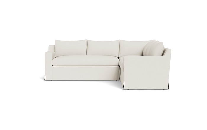 Sloan Slipcovered Corner 4-Seat Sectional Sofa - Image 0