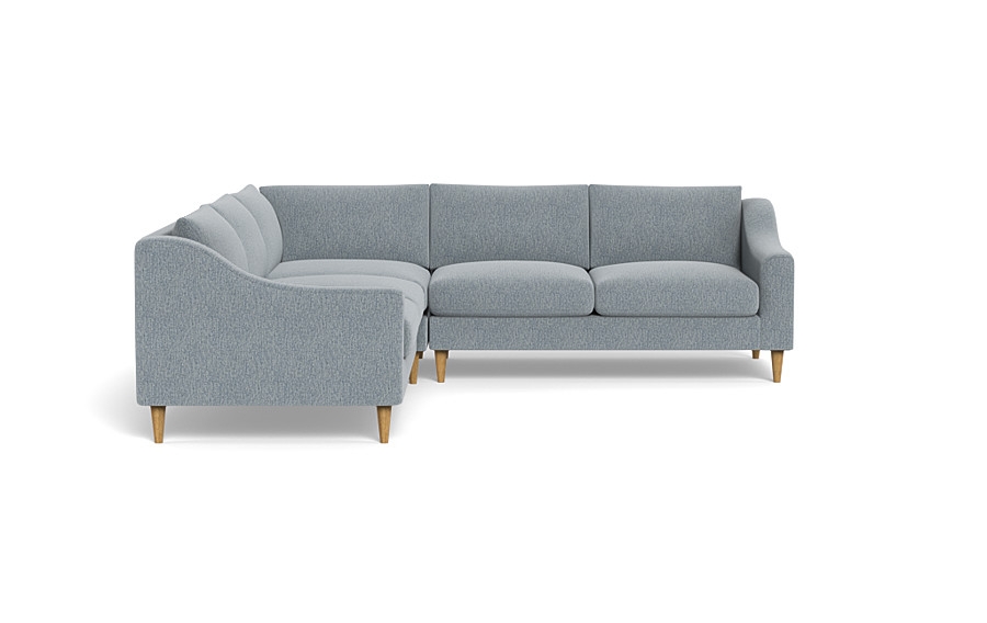 Saylor Slope Arm Corner 4-Seat Sectional Sofa - Image 0