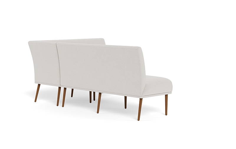 Dorian Upholstered Right Banquette with Tufting Option - Image 2
