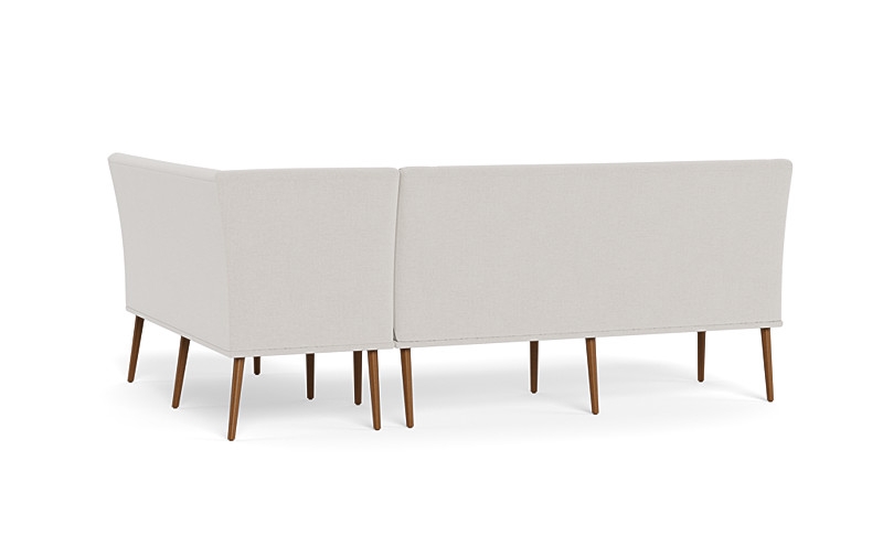 Dorian Upholstered Right Banquette with Tufting Option - Image 1