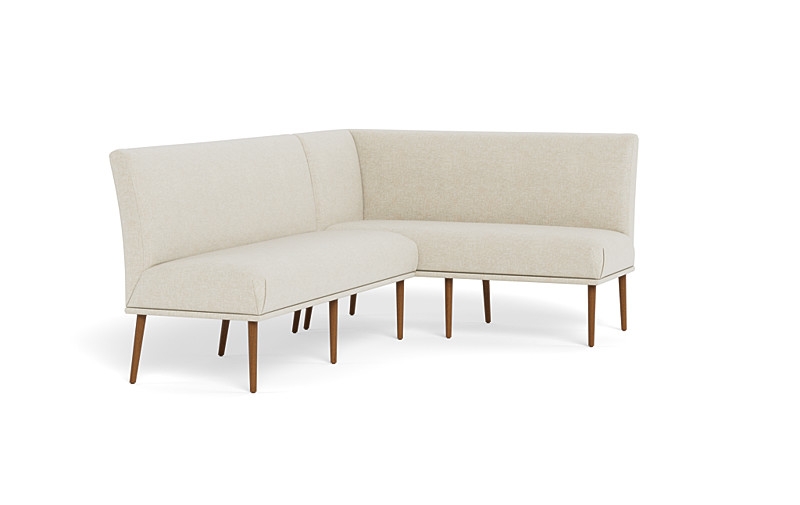 Dorian Upholstered Right Banquette with Tufting Option - Image 2