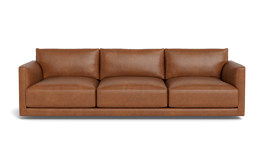 Lukas Leather 3-Seat Sofa - Image 0