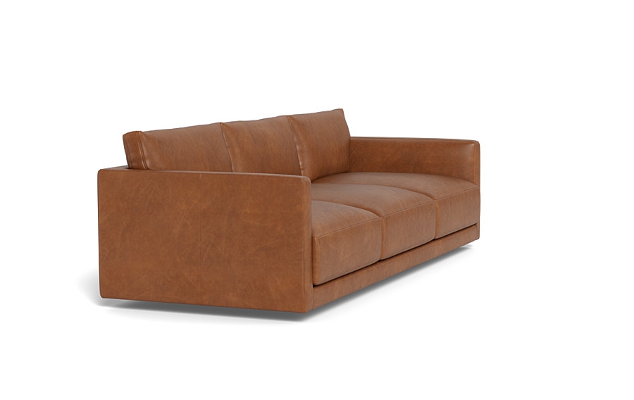 Lukas Leather 3-Seat Sofa - Image 1