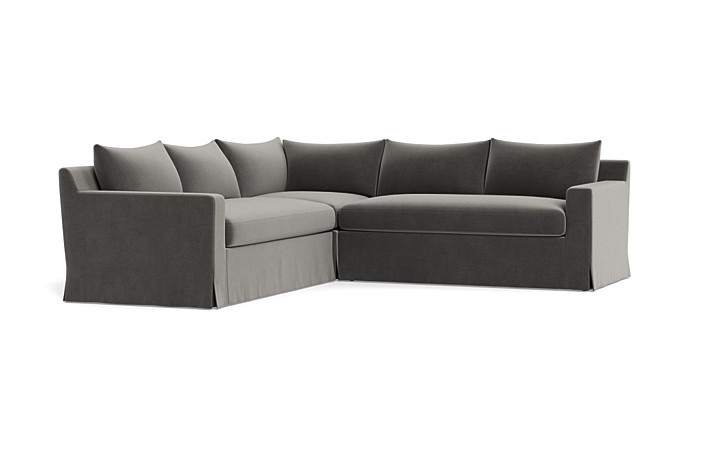 Sloan Slipcovered Corner 4-Seat Sectional Sofa - Image 3