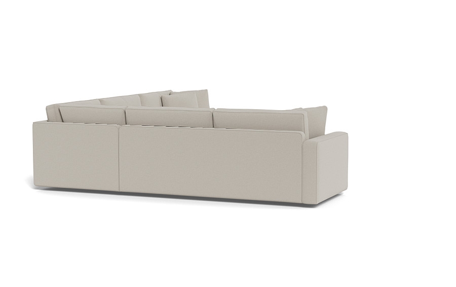 James 3-Piece 4-Seat Corner Right Sleeper Sectional - Image 2