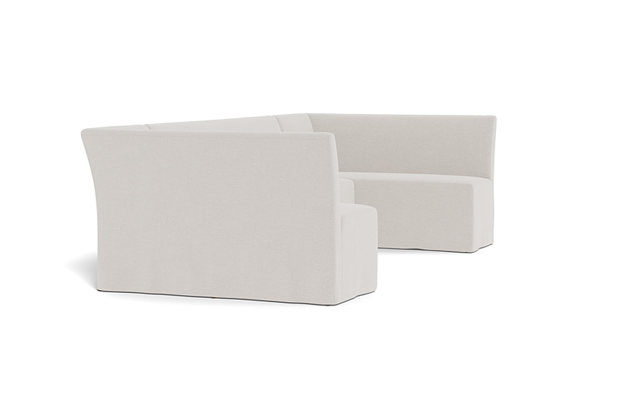 Dorian Slipcovered U-Shaped Banquette - Image 3