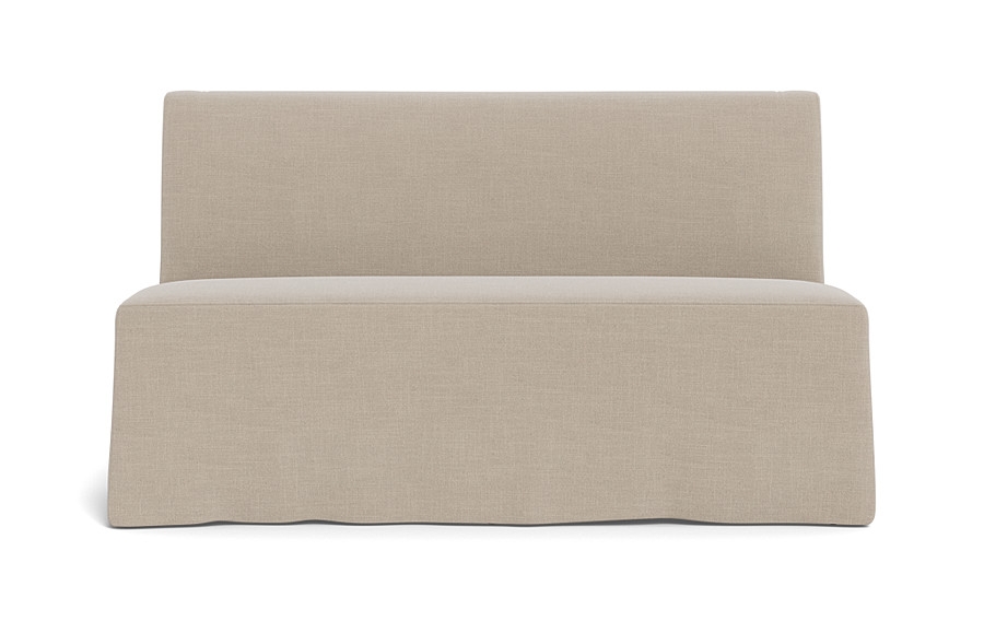 Dorian Slipcovered Dining Bench - Image 0