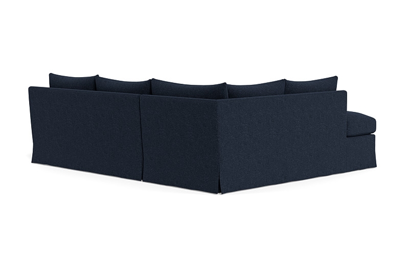 Sloan Slipcovered 3-Seat  Bumper Sectional - Image 3