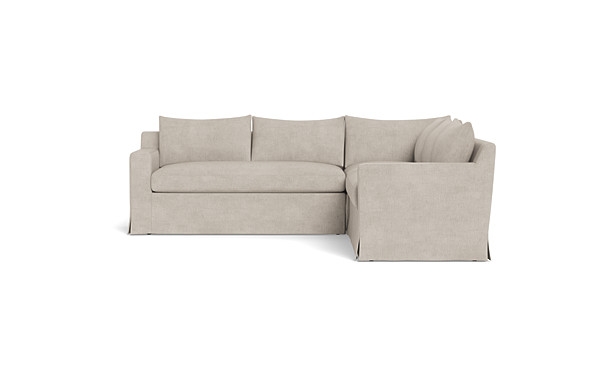 Sloan Slipcovered Corner 4-Seat Sectional Sofa - Image 0