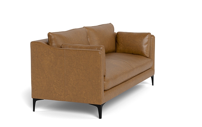 Caitlin Leather Sofa by The Everygirl® - Image 1
