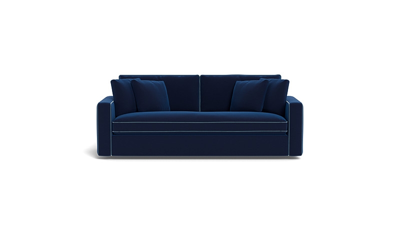 James Sleeper Sofa with Contrast Piping - Image 0