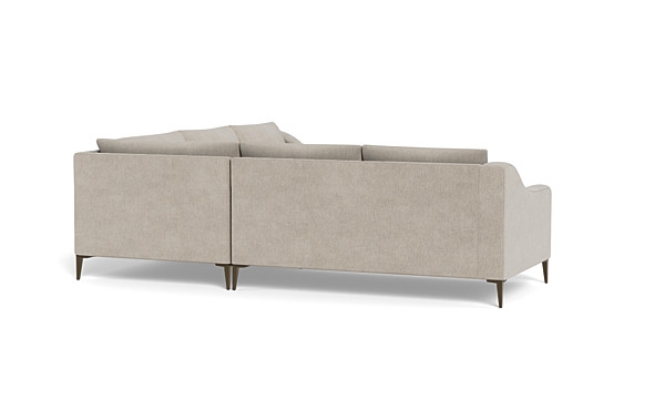 Saylor Slope Arm Corner 4-Seat Sectional Sofa - Image 1