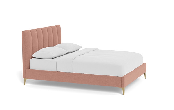 Lowen Upholstered Bed with Tufting Option - Image 1