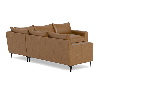 Sloan Leather 4-Seat Corner Sectional Sofa - Image 2