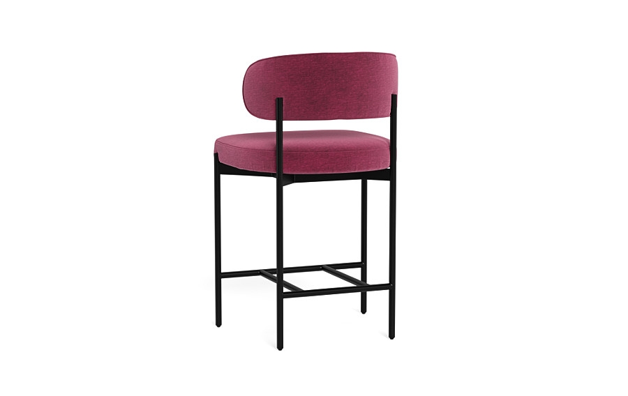 Hollis Metal Framed Upholstered Counter Stool - Image 1