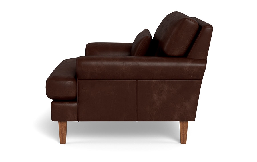 Maxwell Leather Accent Chair by Apartment Therapy - Image 2