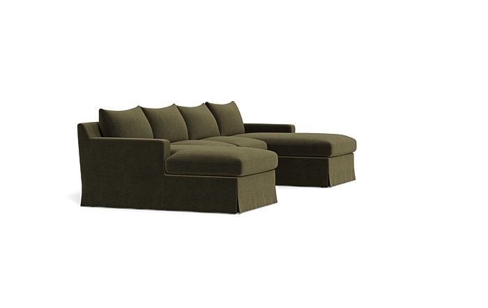 Sloan Slipcovered 3-Piece U-Sectional - Image 3