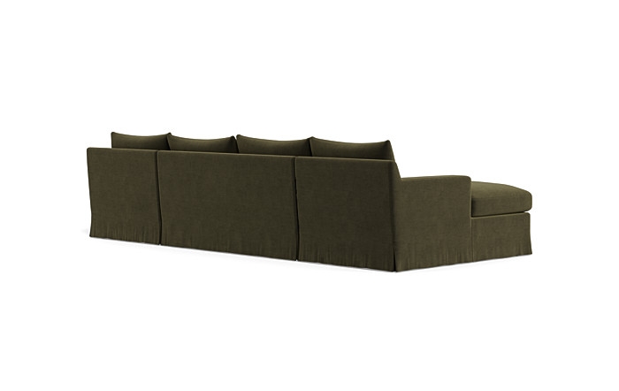Sloan Slipcovered 3-Piece U-Sectional - Image 1