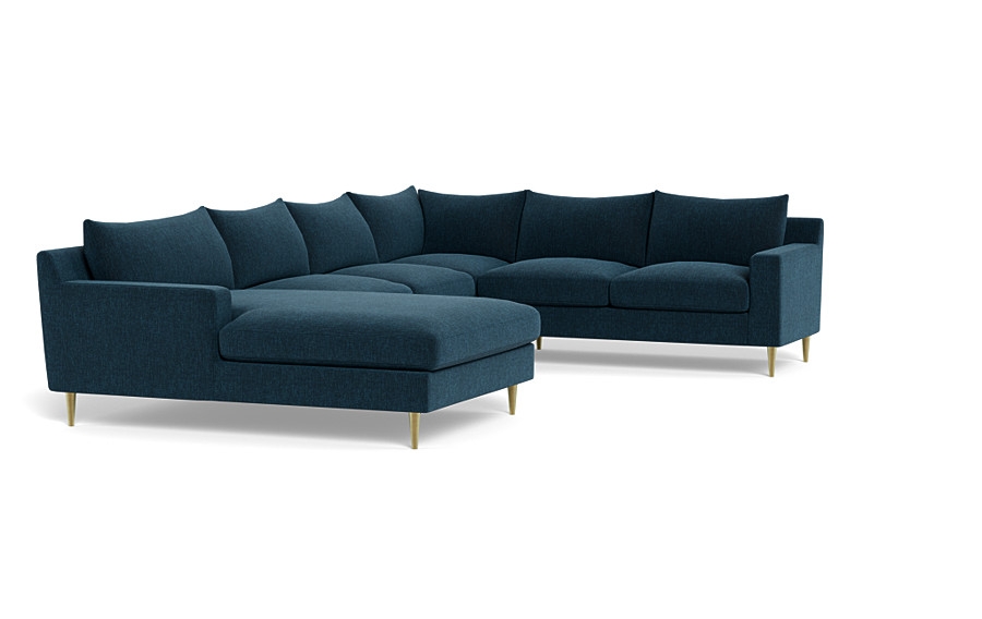 Sloan 4-Piece Corner Sectional Sofa with  Chaise - Image 4