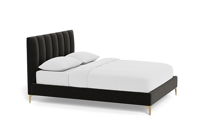 Lowen Upholstered Bed with Tufting Option - Image 1