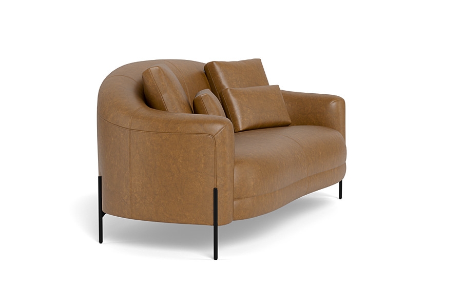 Fiona Leather 2-Seat Sofa - Image 2