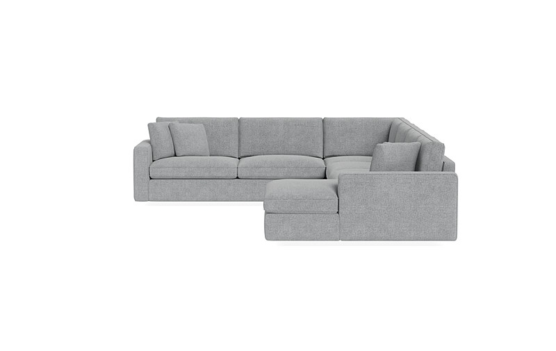 James 4-Piece 5-Seat Corner Chaise Sectional Right - Image 1