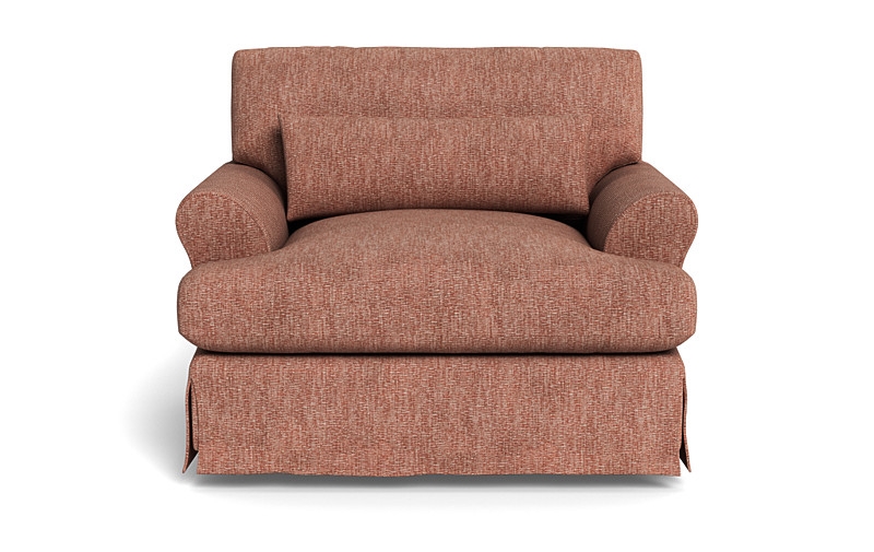 Maxwell Slipcovered Swivel Chair by Apartment Therapy - Image 0