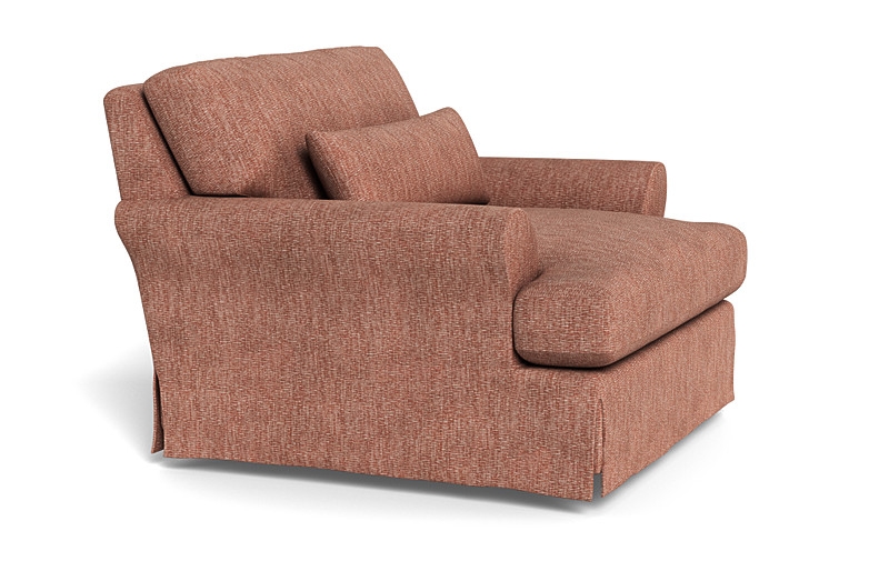 Maxwell Slipcovered Swivel Chair by Apartment Therapy - Image 1