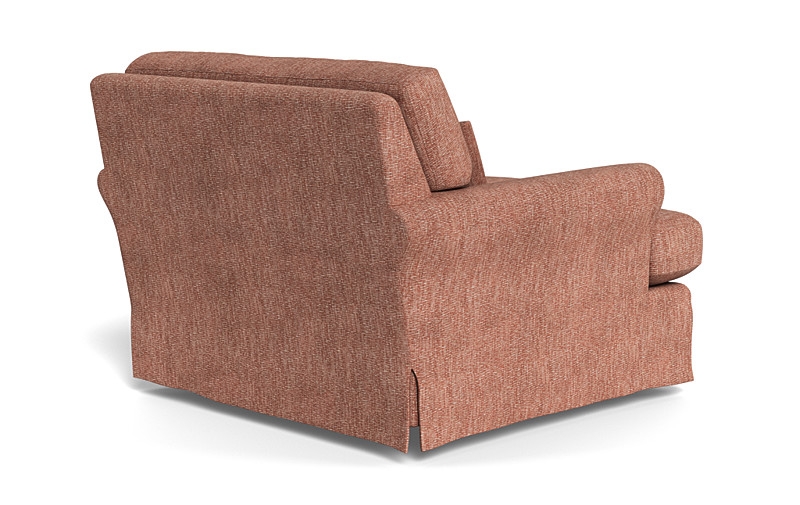 Maxwell Slipcovered Swivel Chair by Apartment Therapy - Image 3