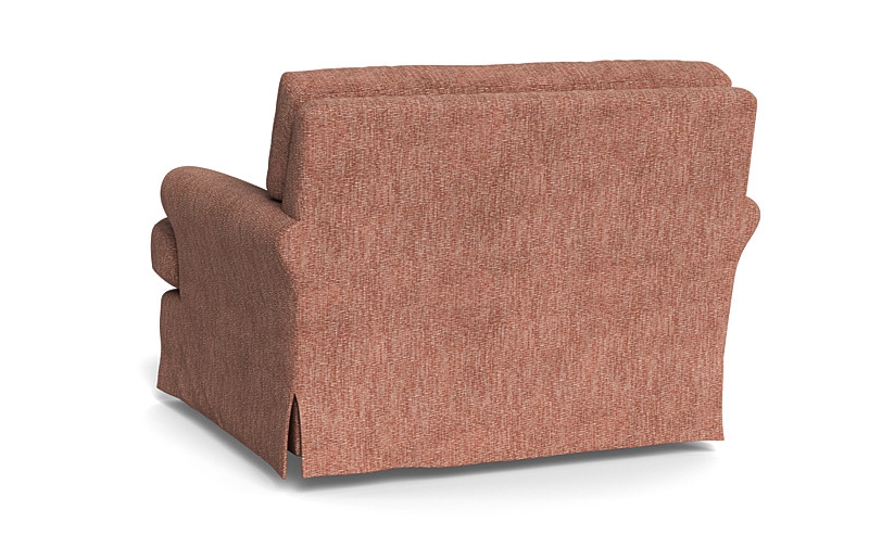 Maxwell Slipcovered Swivel Chair by Apartment Therapy - Image 2