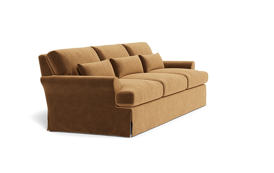 Maxwell Slipcovered 3-Seat Sofa by Apartment Therapy - Image 3
