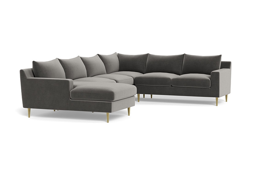 Sloan 4-Piece Corner Sectional Sofa with  Chaise - Image 1