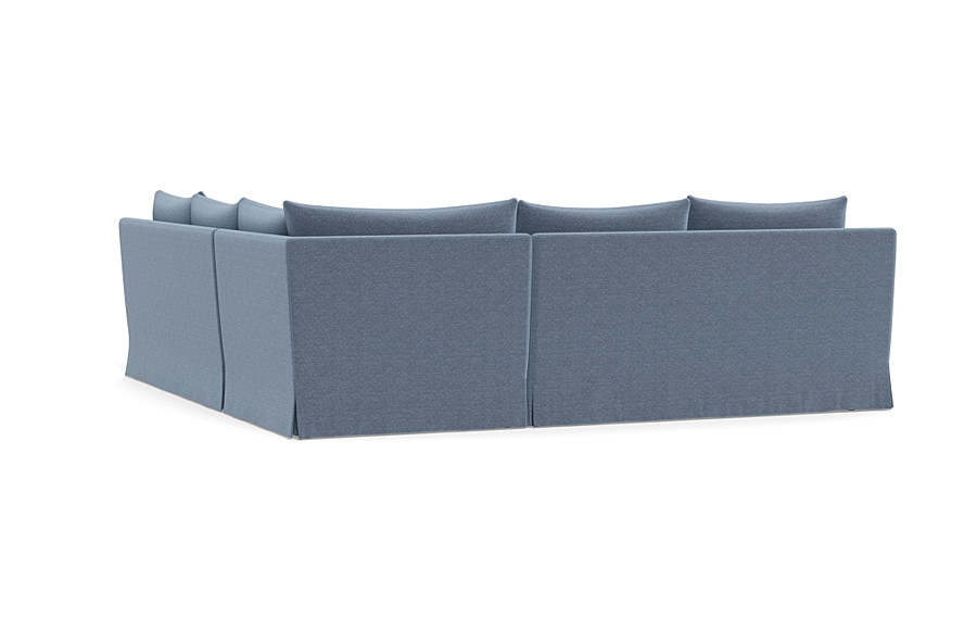 Sloan Slipcovered Corner 4-Seat Sectional Sofa - Image 3