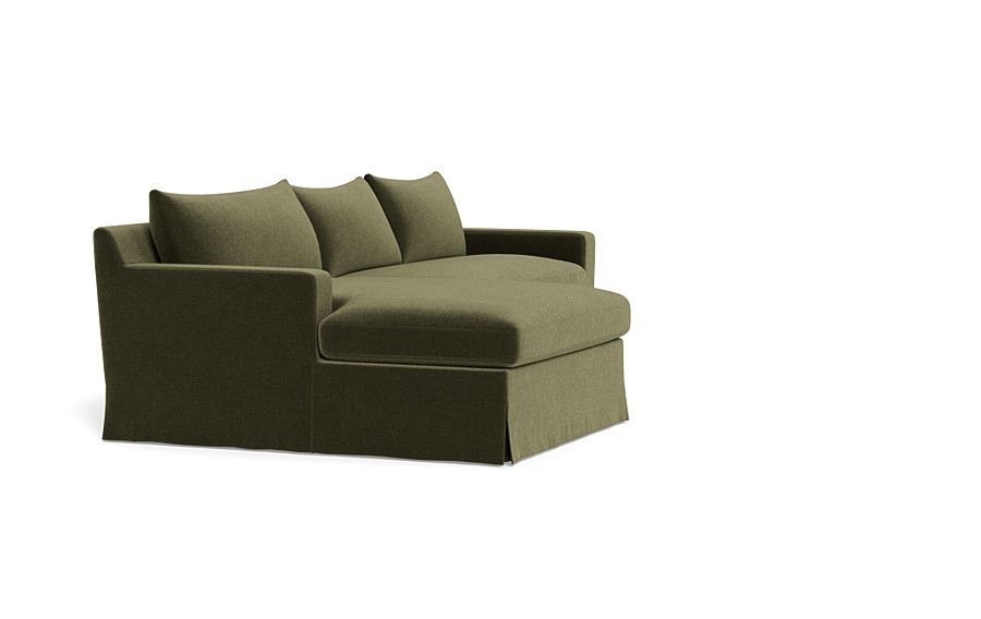 Sloan Slipcovered Left Chaise Sectional - Image 4
