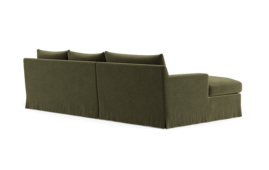 Sloan Slipcovered Left Chaise Sectional - Image 2