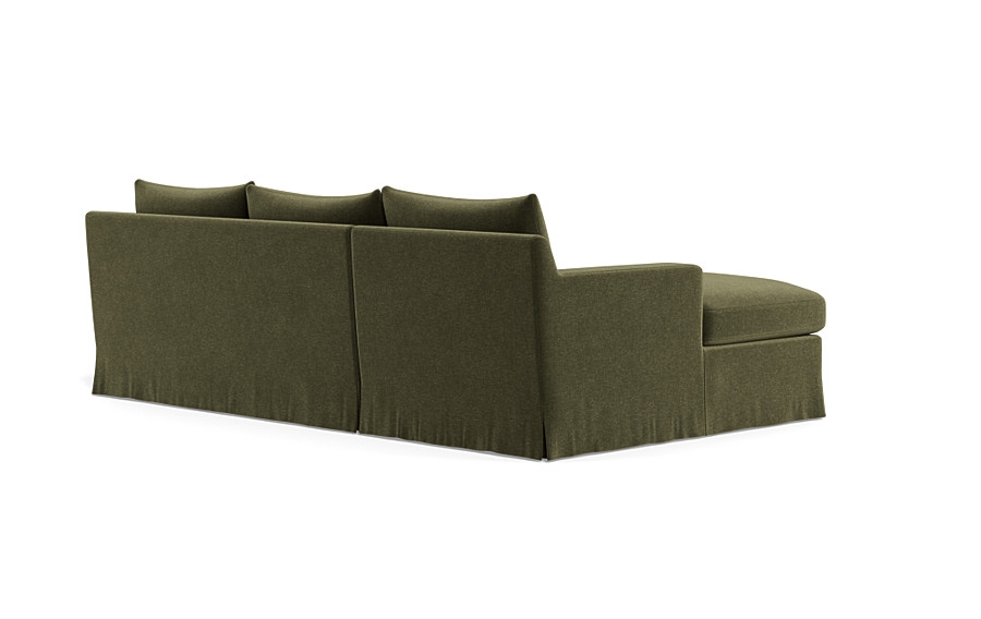 Sloan Slipcovered  Chaise Sectional - Image 2