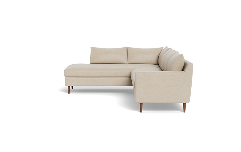 Sloan 4-Seat  Bumper Sectional - Image 1
