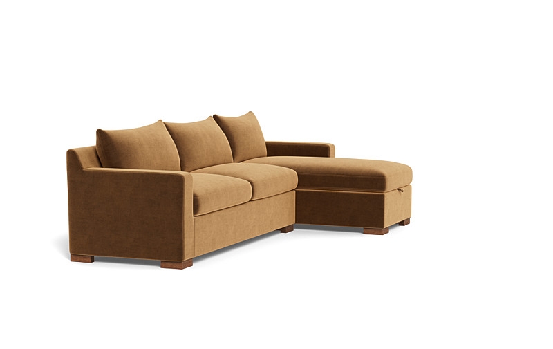 Sloan Right Chaise Sleeper Storage Sectional - Image 4