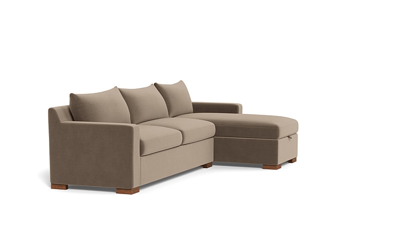 Sloan Right Chaise Sleeper Storage Sectional - Image 4
