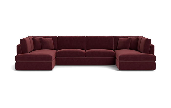 James 3-Piece U-Bumper Sectional - Image 0