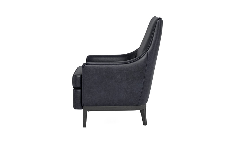 Kingsley Leather Accent Chair - Image 4