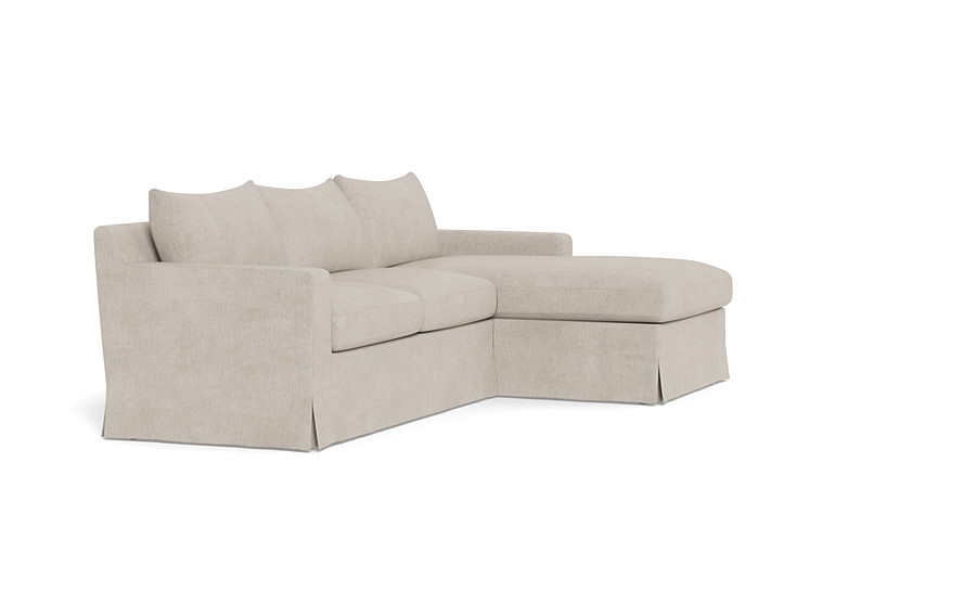Sloan Slipcovered  Chaise Sectional - Image 3