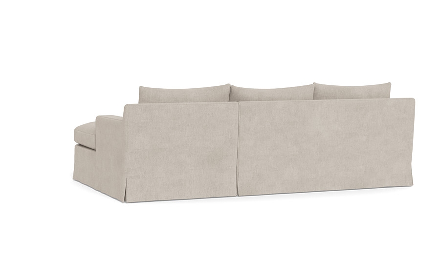 Sloan Slipcovered  Chaise Sectional - Image 2