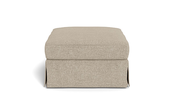 Caitlin Slipcovered Ottoman by The Everygirl® - Image 3