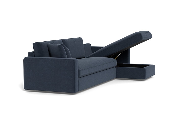 James 3-Seat Right Chaise Sectional with Storage - Image 1