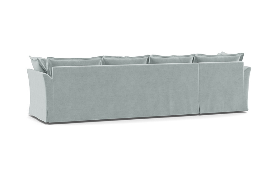 Skylar Slipcovered 4-Seat  Chaise Sectional - Image 3