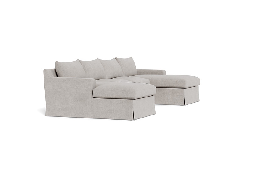 Sloan Slipcovered 3-Piece U-Sectional - Image 3